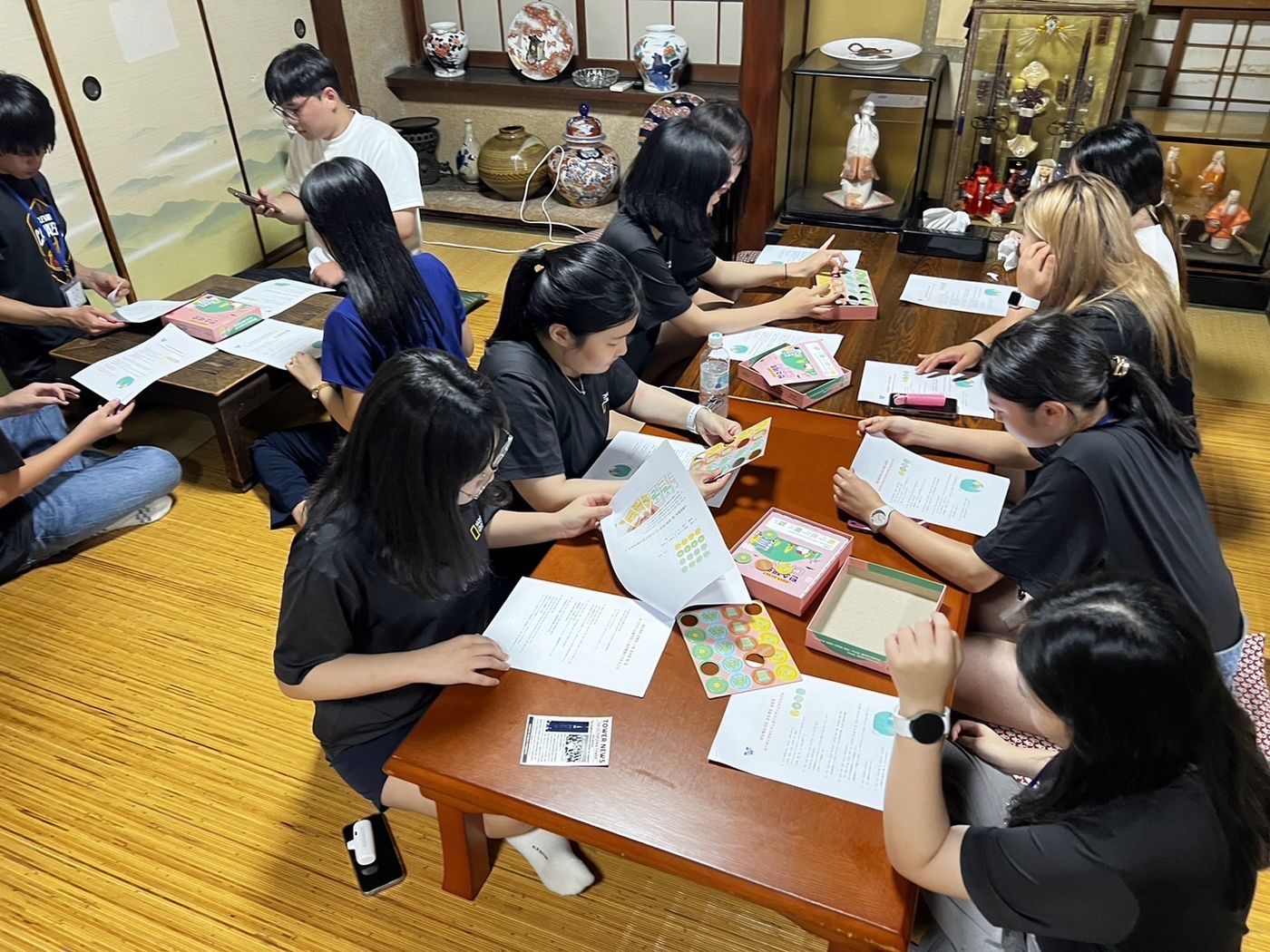 マサンYWCAと共催したユース環境ラーニングで学び合う参加者たち